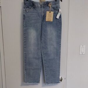 Democracy Light Blue Ankle Jeans